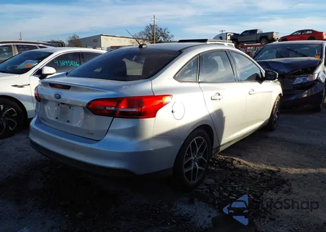 2017 Ford Focus Sel из США, поврежденный, VIN 1FADP3H26HL247222